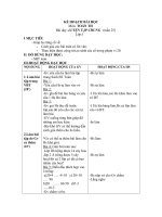 LUYỆN TẬP CHUNG tuần 25