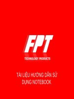 Hướng dẫn sử dụng máy xách tay 3G