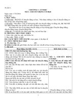 Giáo án: Vật lý 8 cả năm chuẩn mới