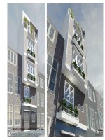 Mẫu thiết kế nhà phố có diện tích nhỏ  ArchDT.LP.001