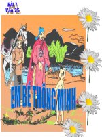 Văn 25- Em bé thông minh