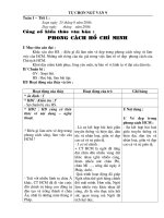 Giáo án tự chon văn 9 hay