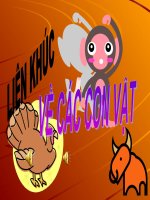 Loài vật sống ở đâu TNXH 2