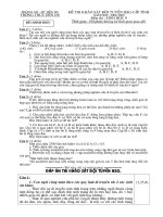 KS đội tuyển HSG cấp Tỉnh 2010-2011