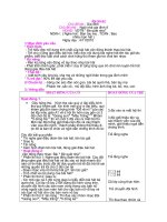 Giao an am nhac mam non