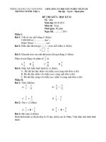 ĐỀ THI GK2 NH 2010-2011