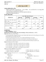 Đề KT Tin Học 45'' (Tiết 48 + MT + Đ.Án)