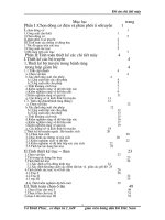 Đồ án Thiết kế hệ dẫn động bánh răng trục vít với hộp giảm tốc phân đôi cấp nhanh