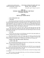 Điều lệ thi HSG TDTT