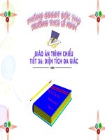 Tiết 36 .Diện tích đa giác