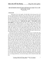 PP su dụng đồ dùng dạy học ở THCS