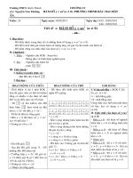 Bài 1. Ham số y=ax2 (a ≠ 0)