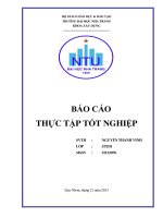 báo cáo thực tập công ty tnhh tư vấn thiết kế và xây dựng huy hoàng