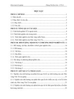 Nghiên cứu các biện pháp chăm sóc và điều khiển ra hoa cây Mai vàng Yên Tử tại Gia Lâm-Hà Nội.