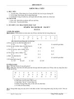 ĐỀ KIỂM TRA CHƯƠNG III - ĐS 7 (Có key)