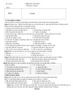 ĐỀ KIỂM TRA VĂN BẢN T 25