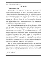 Vốn kinh doanh và các giải pháp nhằm nâng cao hiệu quả sử dụng vốn kinh doanh tại Công ty Cổ phần Bánh kẹo Hải Hà