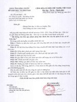 Số: 272/SGDĐT - VP ngày 16/02/2011 v/v đăng ký quyển 