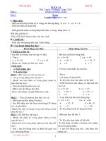 giáo án lớp 2_tuần 24