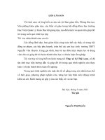 luận văn Đổi mới phương pháp tổ chức giáo dục hướng nghiệp cho học sinh trường THPT Nguyễn Văn Huyên – Đống Đa – Hà Nội