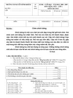 Đề kiểm tra định kì lớp 2