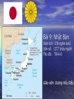 BAI 9. NHAT BAN - TIET 1