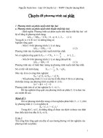 Chuyên đề sai phân - Ôn thi Casio Quốc gia