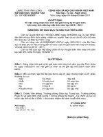 Kết quả thi máy tính cầm tay cấp tỉnh