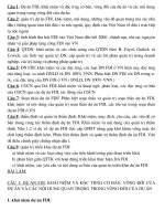 ĐỀ CƯƠNG CÂU HỎI ÔN TẬP FDI