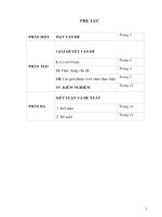 SKKN Sử dụng phương pháp tình huống pháp luật để liên hệ tính thực tiễn trong dạy học giáo dục công dân lớp 12 trường thpt tĩnh gia 4 nhằm nâng cao ý thức pháp luật của học sinh