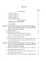 Thực trạng của việc quản lý nhằm xây dựng và nâng cao chất lượng đội ngũ giáo viên tại Trường THPT Hà Huy Tập – Cẩm xuyên – hà tĩnh