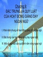 Bài giảng tâm lý học 2 chương 9   GV nguyễn xuân long