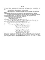 ĐỀ THI TIẾNG VIỆT 3