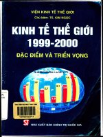 Kinh tế thế giới 1999 - 2000 - Đặc điểm và triển vọng