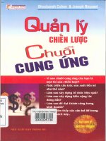 Quản lý chiến lược chuỗi cung ứng