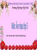 học hát: Dàn đồng ca mùa hạ