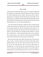 luận án đã sửa báo cáo tốt nghiệp đại học, chuyên nhành công nghệ sinh học