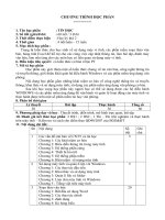 Chươn trình chi tiết (Tin học 60t)