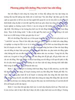 Phương pháp bồi dưỡng Phụ trách Sao nhi đồng