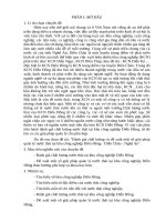 Đánh giá chất lượng và đề xuất một số giải pháp quản lý nước thải tại khu công nghiệp diễn hồng   diễn châu   nghệ an