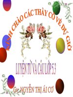 Nối các vế câu ghép QHT