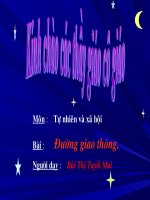 Bai :Duong giao thong lop 2