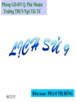 bai 13 Tong ket lich su the gioi