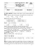 ĐỀ THI KỲ II TOÁN 6-7-8
