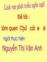 lam quen chu cai e,ê
