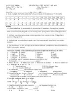 de kt lan 1 hk2 lop 11 va dap an