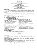 Giao an  buoi 1  lop 4  tuan 28