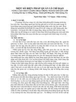 SKKN MỘT SỐ BIỆN PHÁP QUẢN LÍ CHỈ ĐẠO NÂNG CAO CHẤT LƯỢNG HOẠT ĐỘNG NGOÀI GIỜ LÊN LỚP