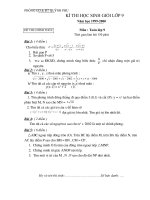 Đề thi học sinh giỏi huyện quỳnh phụ năm 1999-2000 (độc)