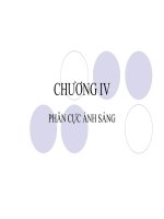 Bài giảng vật lý a2  chương 4